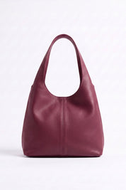 SARA CALFSKIN BAG - BURGUNDY