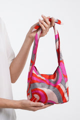 BORSA BOBBY IN SETA - ANNI 70' FUCSIA