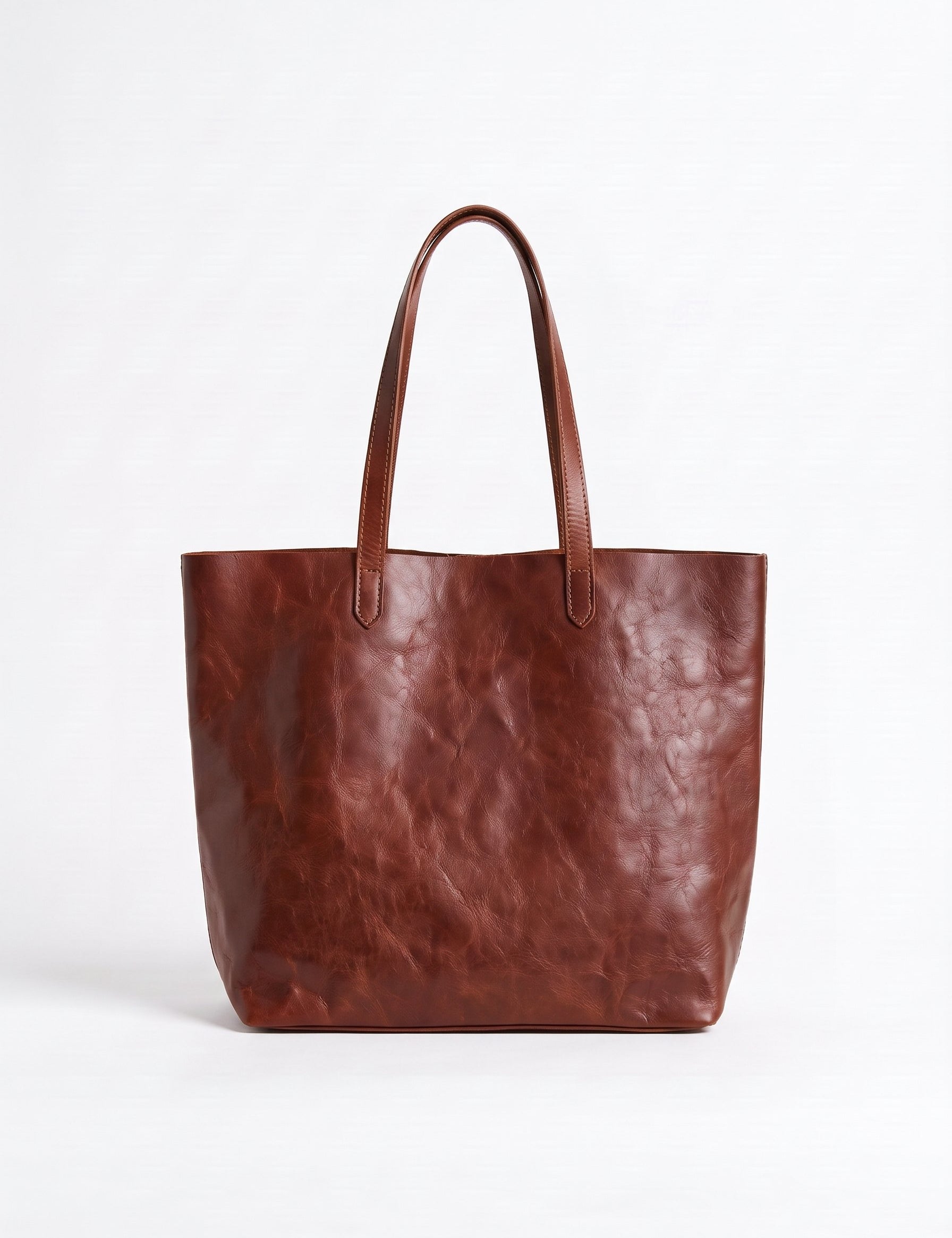Borsa Arianna in cuoio - Cuoio | Da Simo