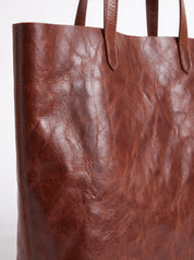 Borsa Arianna in cuoio - Cuoio | Da Simo