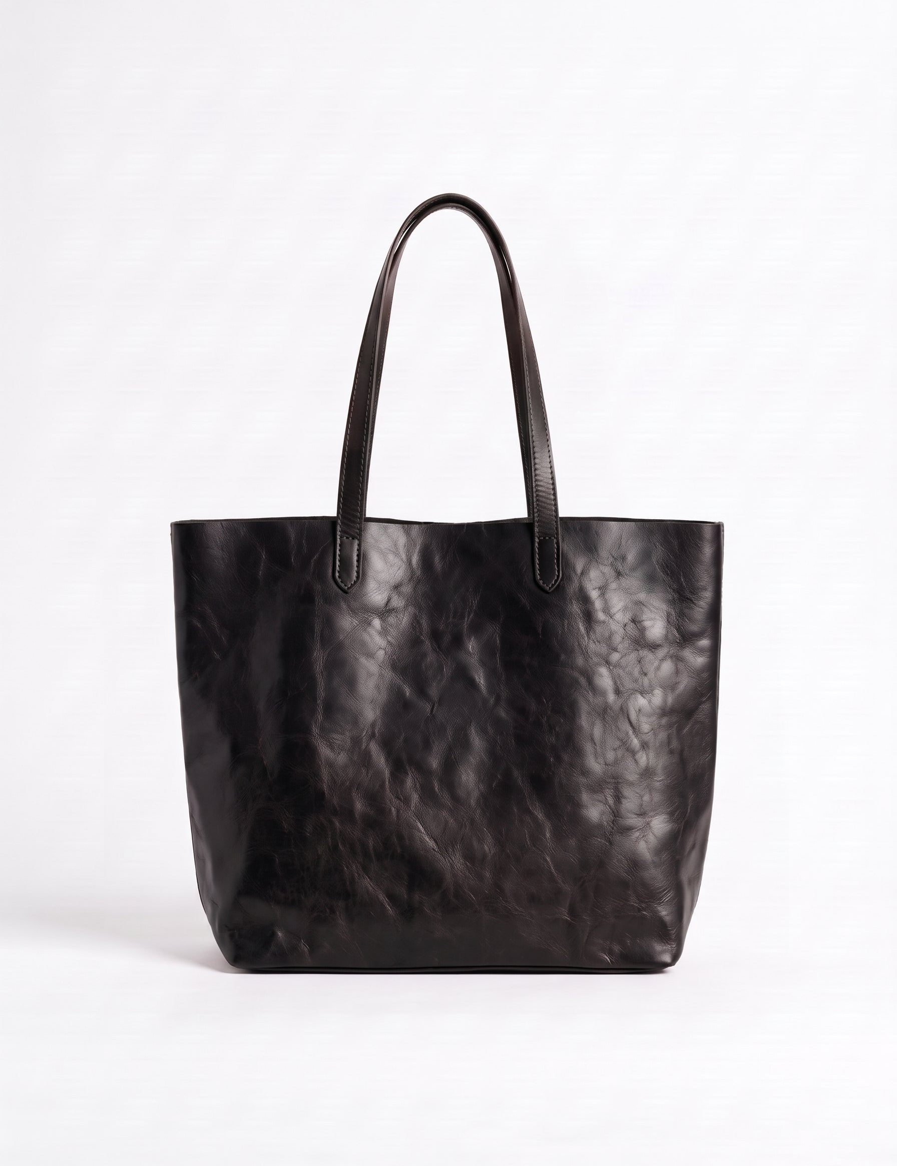 Borsa Arianna in cuoio - Nero | Da Simo