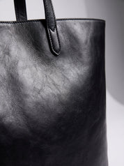 Borsa Arianna in cuoio - Nero | Da Simo