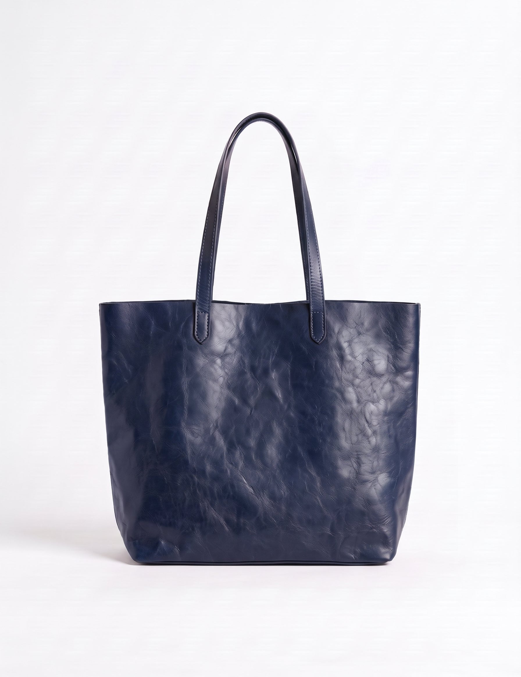 Borsa Arianna in cuoio - Blu | Da Simo