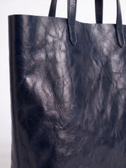 Borsa Arianna in cuoio - Blu | Da Simo