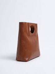 Borsa Patty in cuoio - Marrone | Da Simo