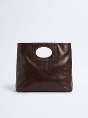 Borsa Patty in cuoio - Moro | Da Simo