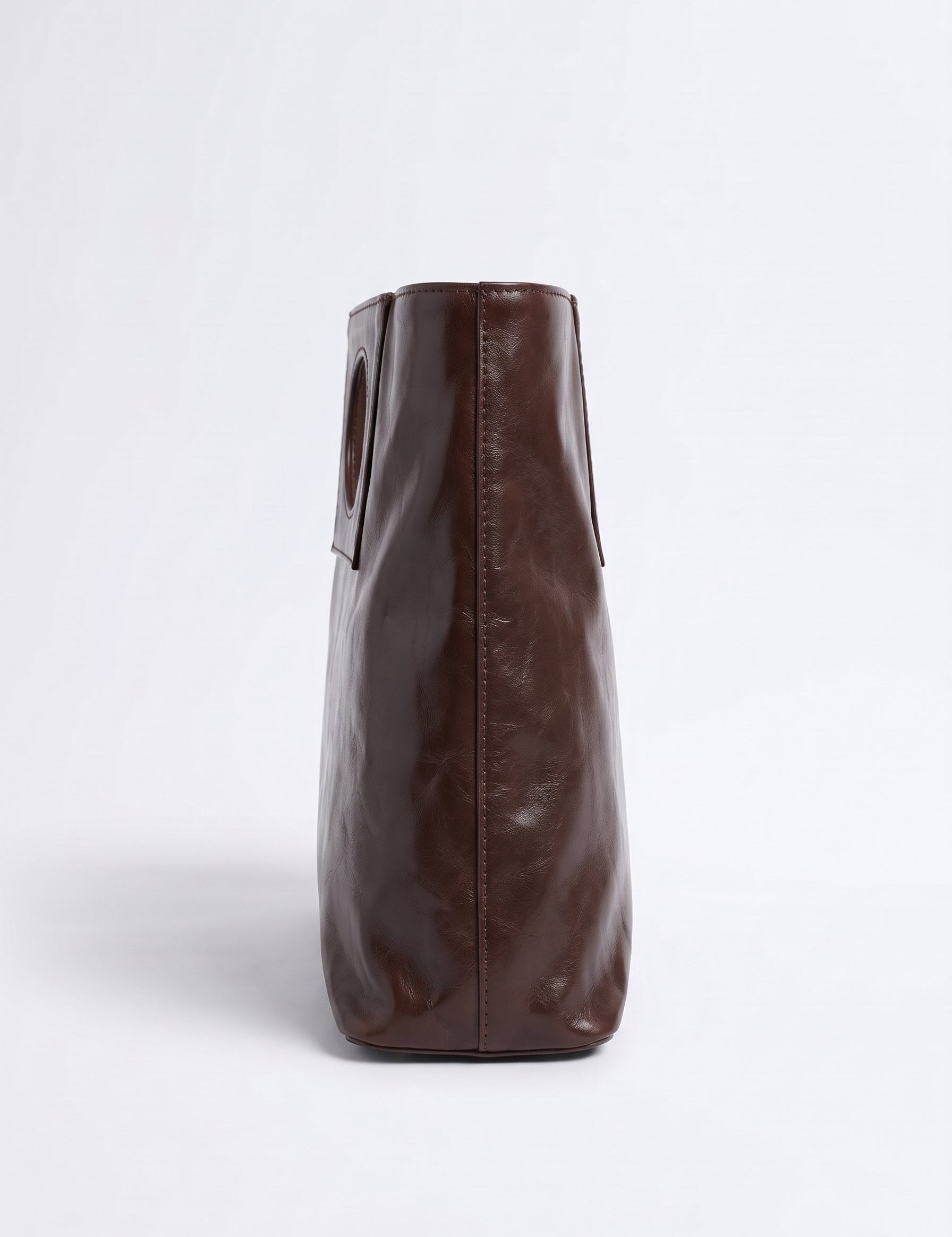 Borsa Patty in cuoio - Moro | Da Simo