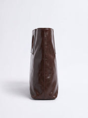 Borsa Patty in cuoio - Moro | Da Simo