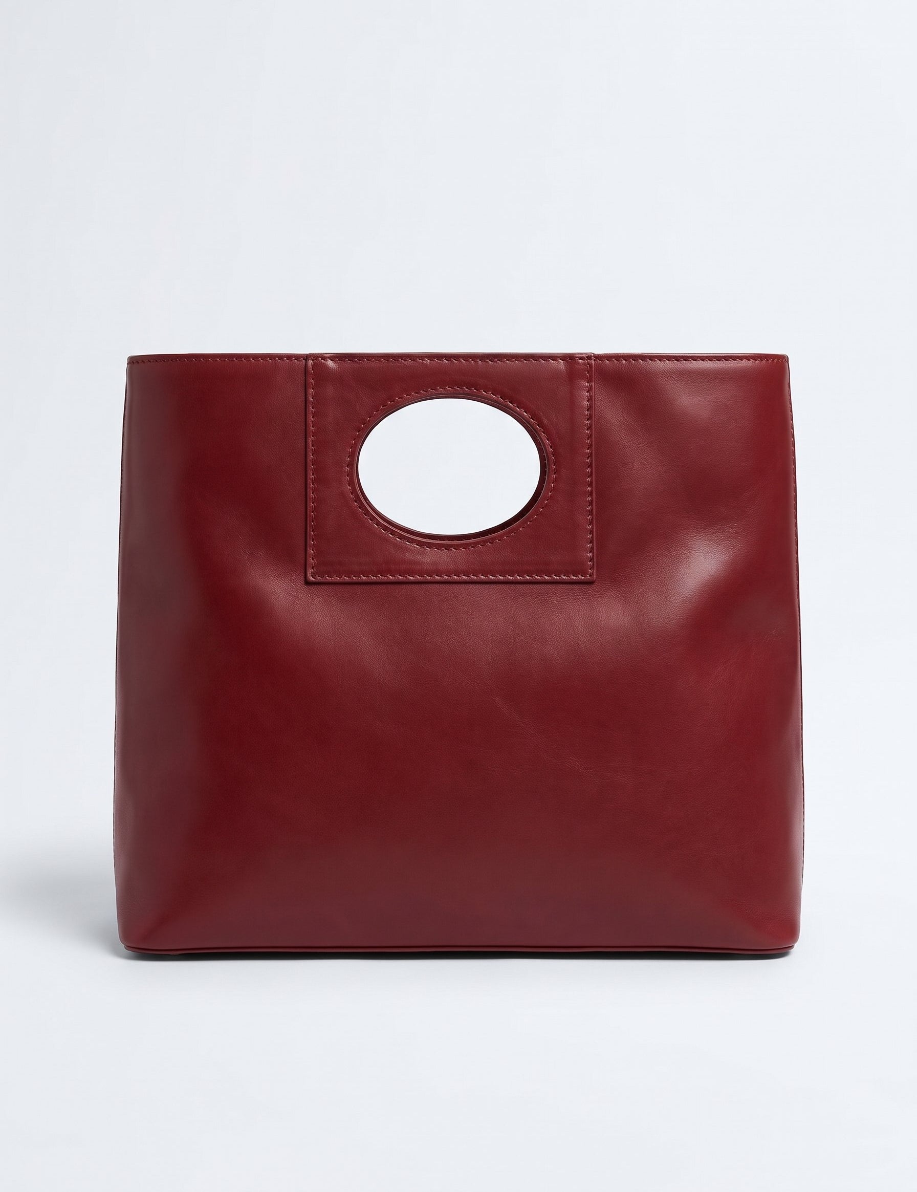 Borsa Patty in cuoio - Rosso | Da Simo