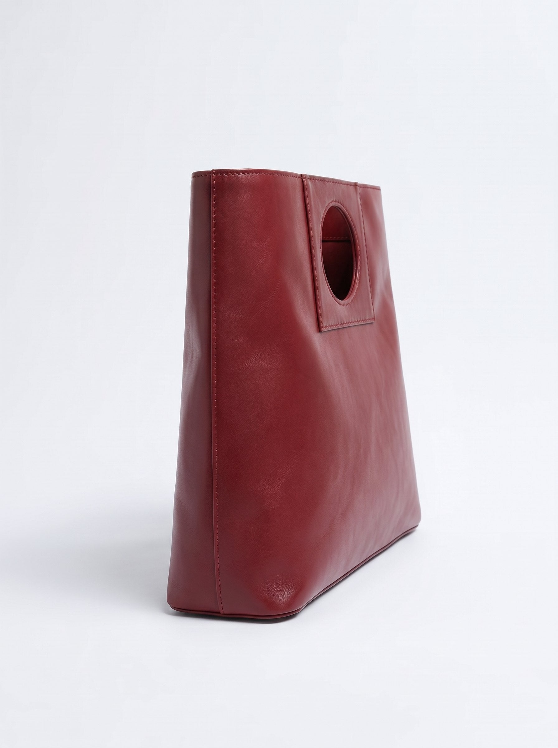 Borsa Patty in cuoio - Rosso | Da Simo