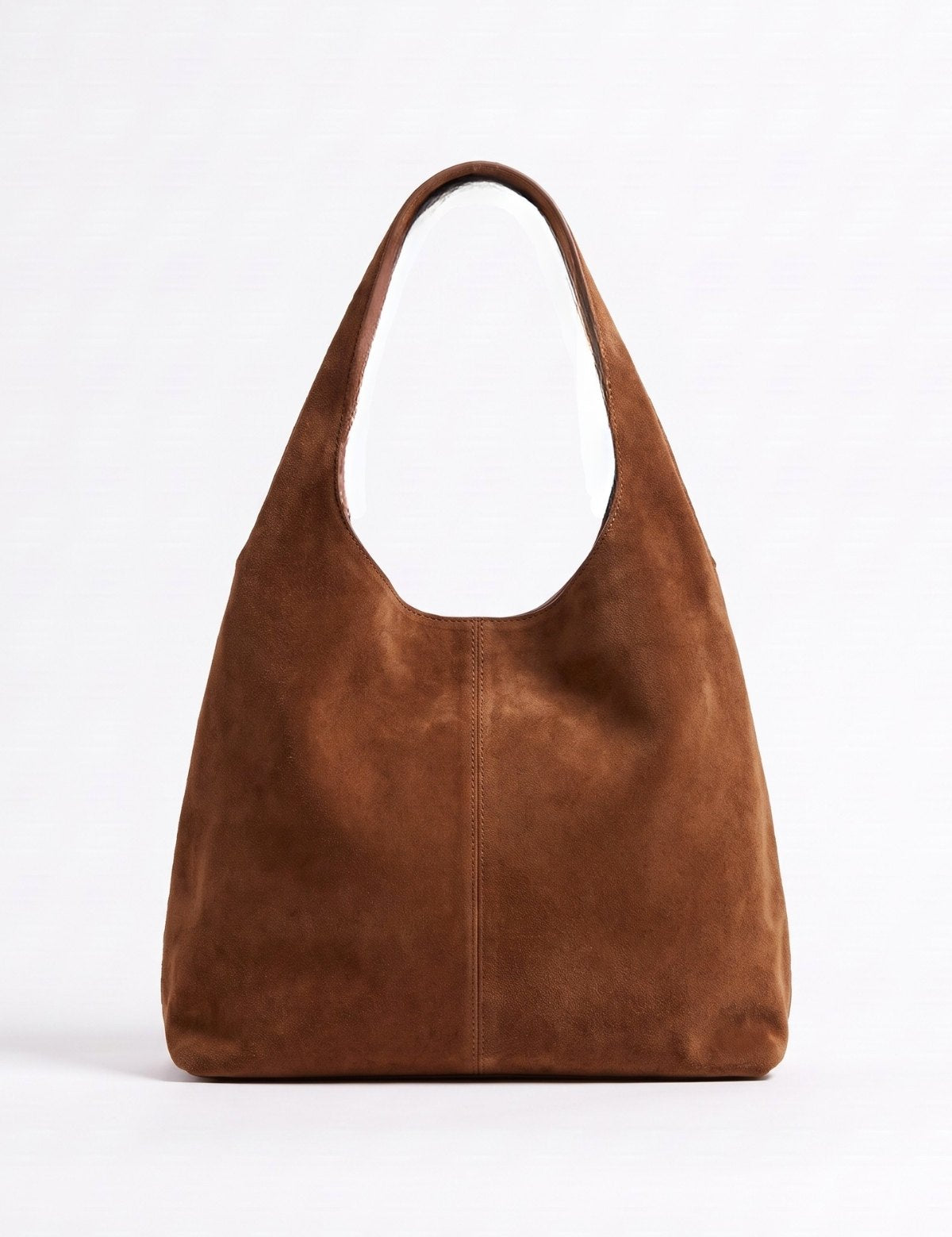 Borsa Sara in camoscio - Cuoio | Da Simo