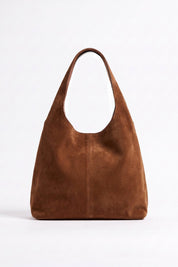 Borsa Sara in camoscio - Cuoio | Da Simo