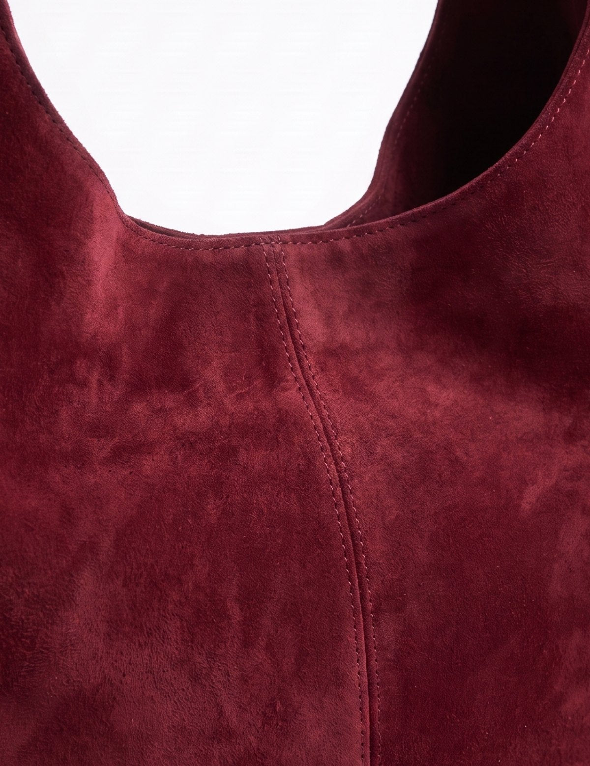Borsa Sara in camoscio - Rosso | Da Simo