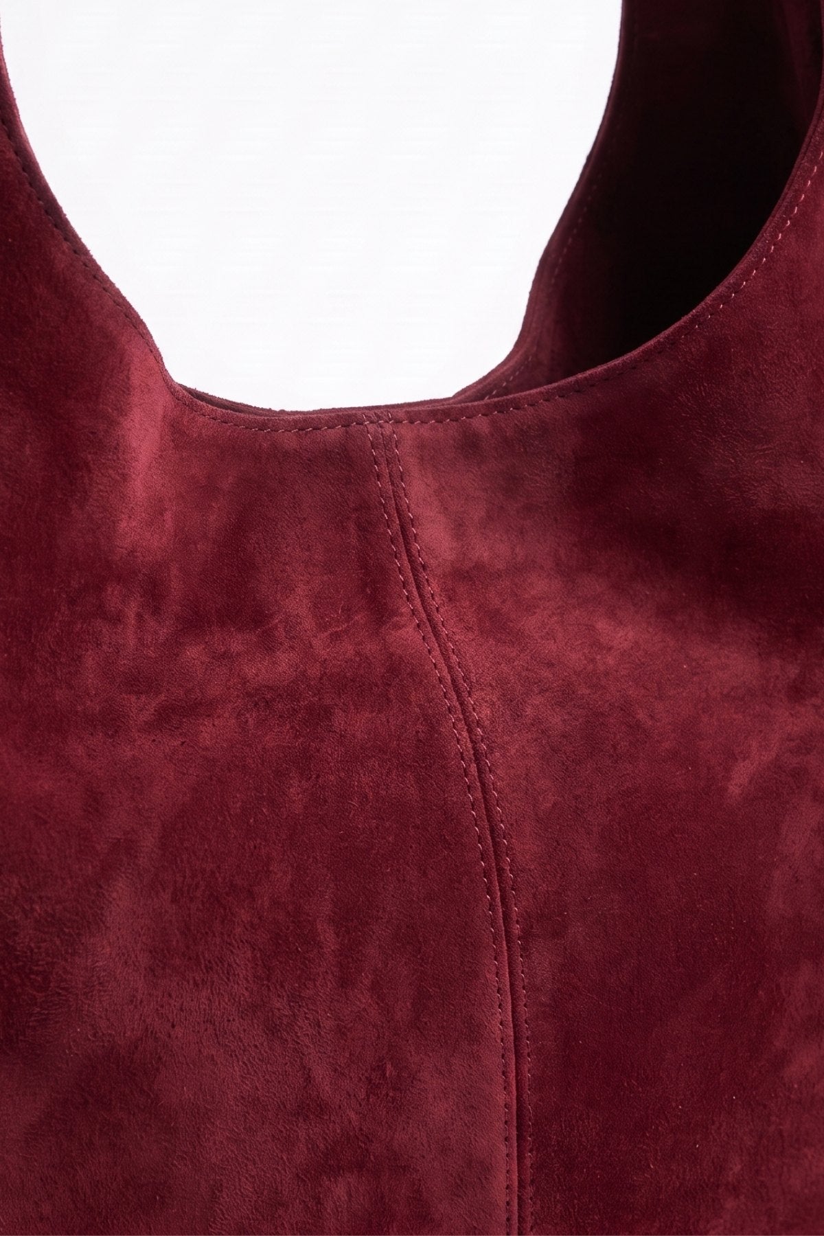 Borsa Sara in camoscio - Rosso | Da Simo