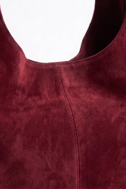 Borsa Sara in camoscio - Rosso | Da Simo