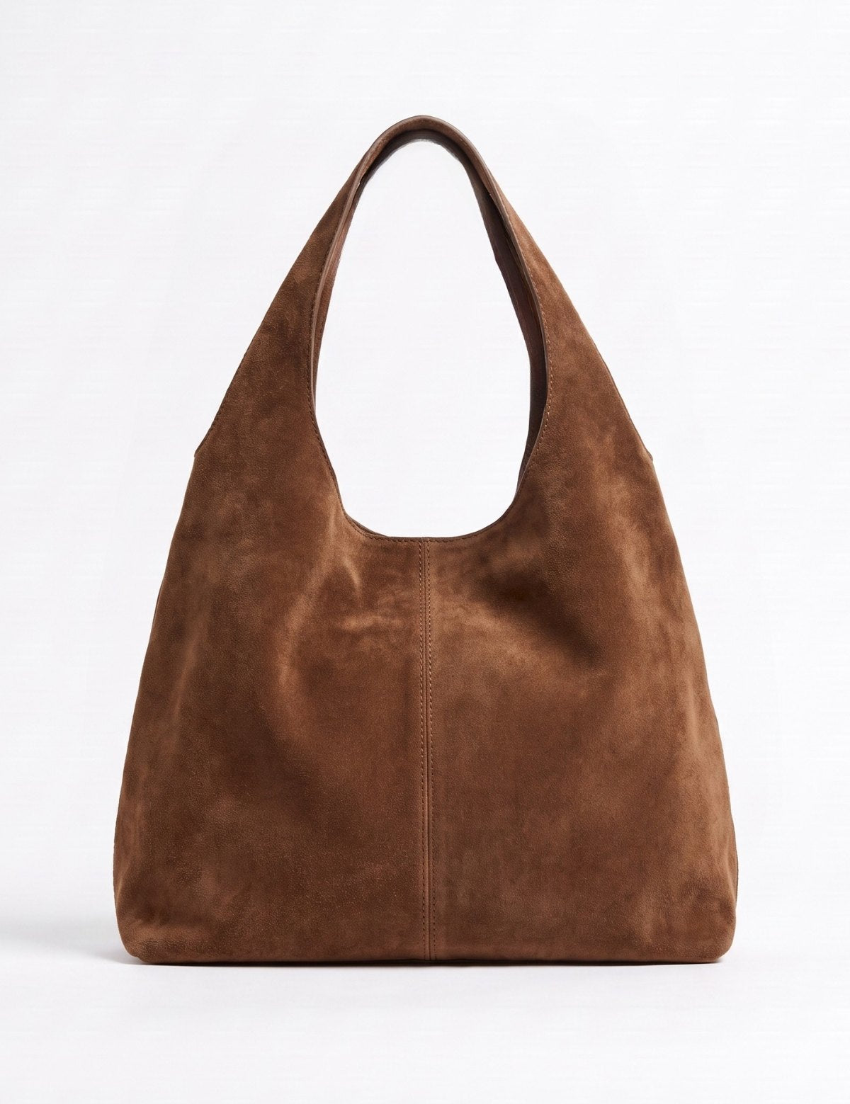 Borsa Sara in camoscio - Cuoio | Da Simo