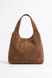 Borsa Sara in camoscio - Cuoio | Da Simo
