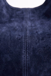 Borsa Sara in camoscio - Blu | Da Simo