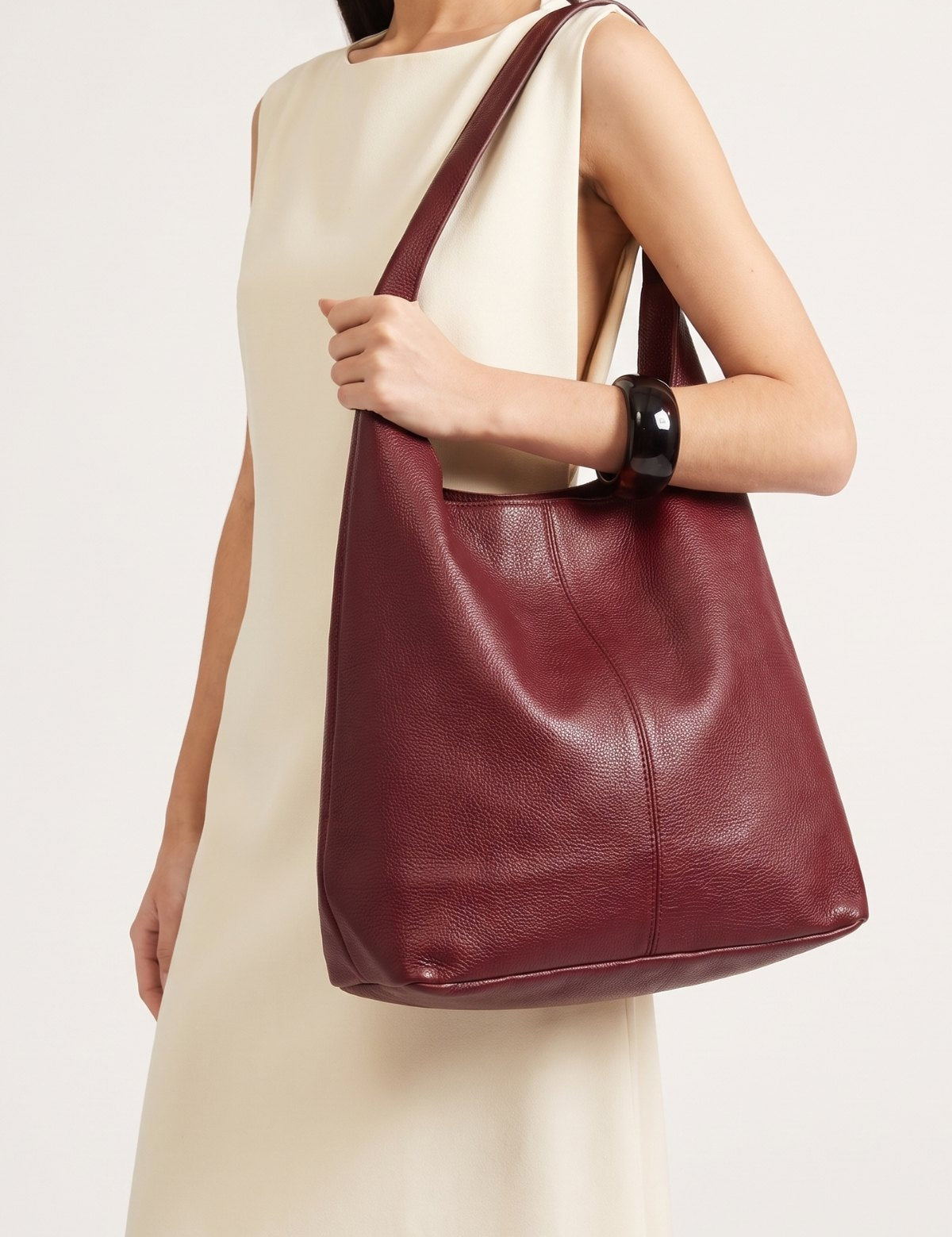 Shopper Sara in vitello - Vino | Da Simo