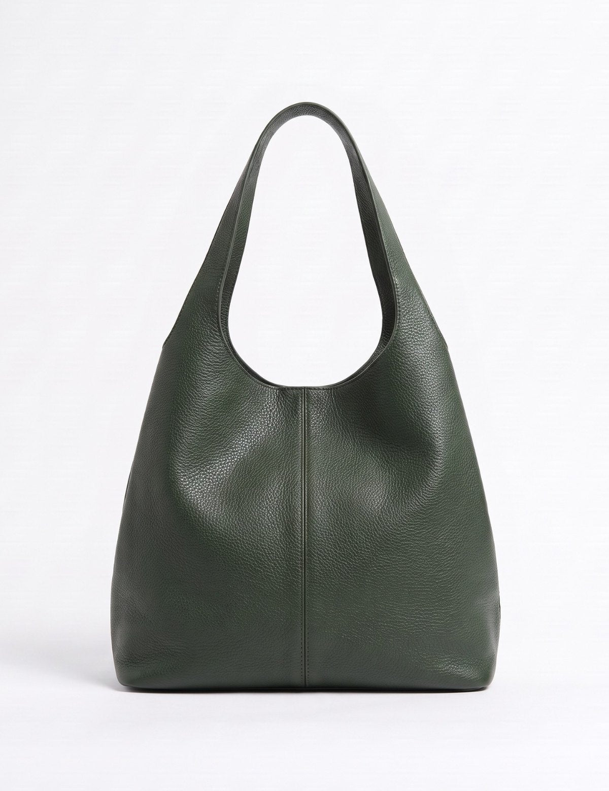 Shopper Sara in vitello - Verde bottiglia | Da Simo