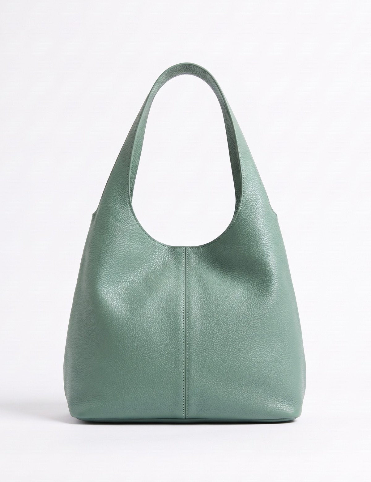 Shopper Sara in vitello - Verde salvia | Da Simo