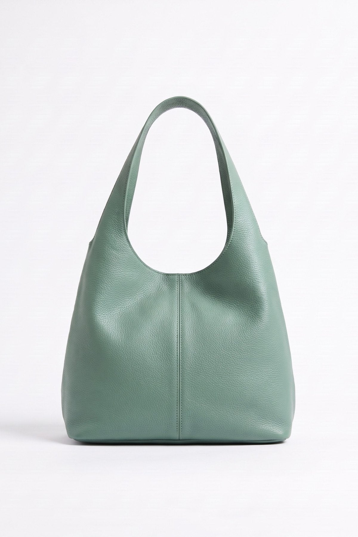 Shopper Sara in vitello - Verde salvia | Da Simo