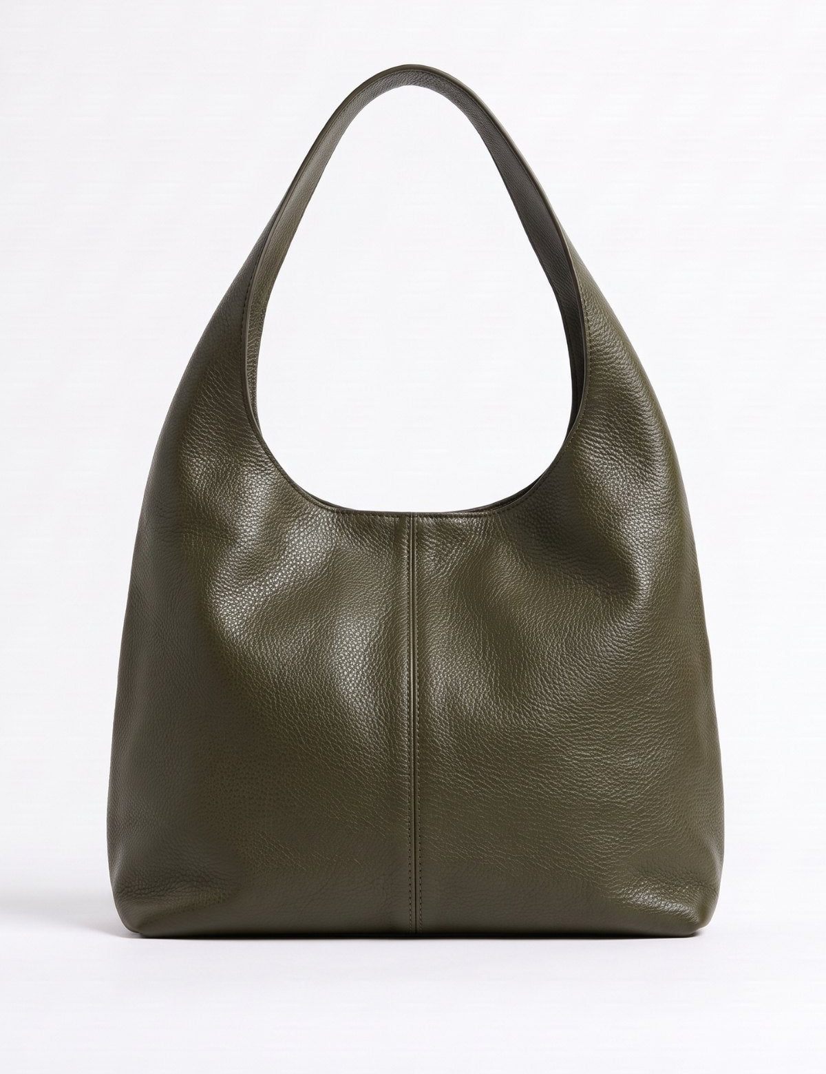 Shopper Sara in vitello - Verde oliva | Da Simo