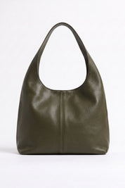 Shopper Sara in vitello - Verde oliva | Da Simo