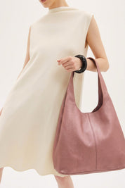 Shopper Sara in vitello - Rosa dolce | Da Simo