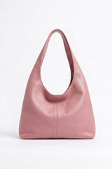 BORSA SARA IN VITELLO - ROSA DOLCE