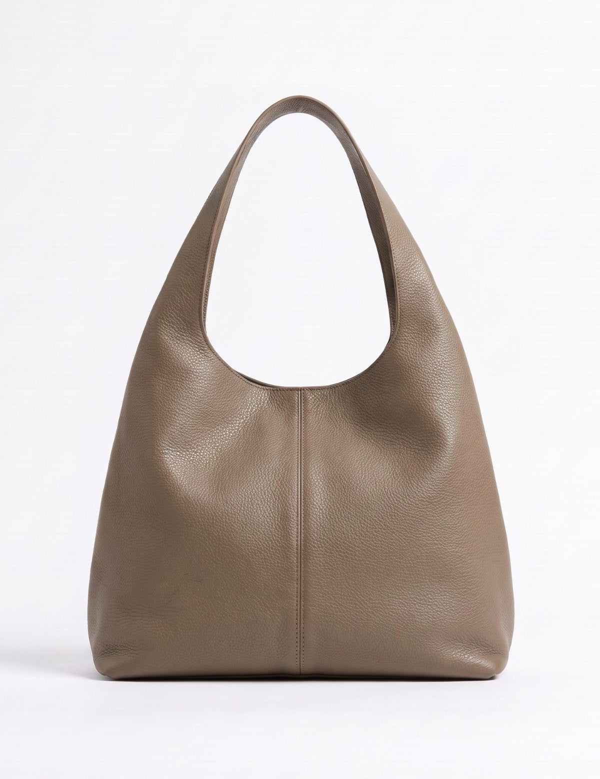 Shopper Sara in vitello - Taupe | Da Simo