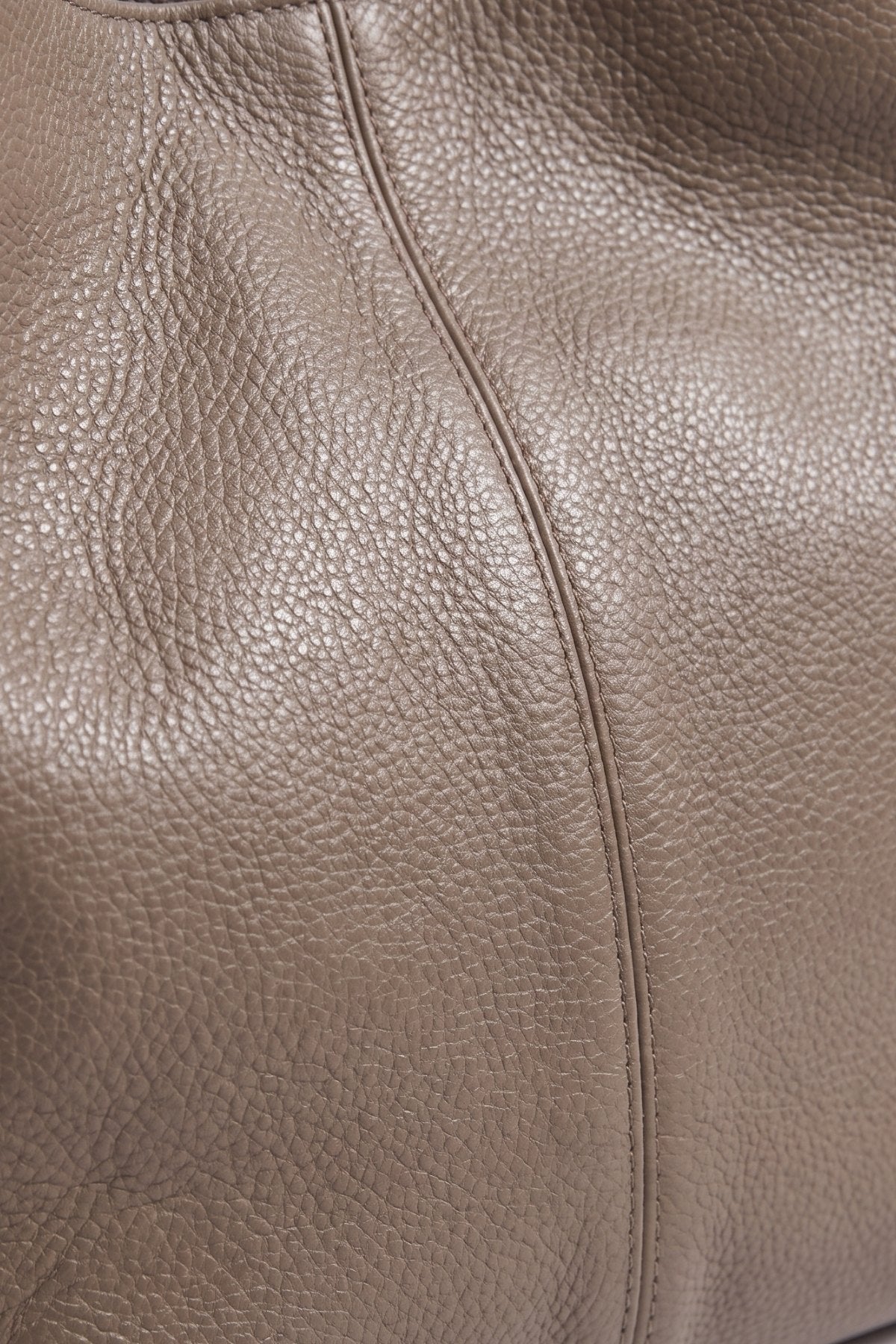 Shopper Sara in vitello - Taupe | Da Simo