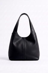 BORSA SARA IN VITELLO - NERO