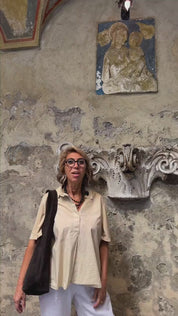 Simona presenta la borsa Sara in camoscio | Da Simo